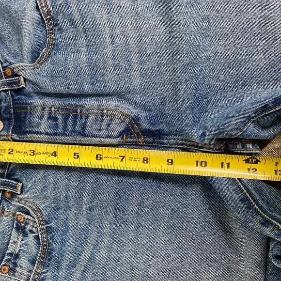 Levi's Premium 501 Cropped Denim Jeans Women's 28 High Rise Blue Casual NWT - Picture 11 of 14